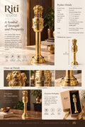 Ashoka Pillar Brass Stambh